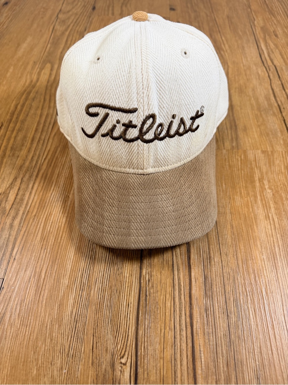 Vintage Titleist New Era 59FIFTY Golf Hat 7 5/8 Made USA FootJoy FJ Fitted - Picture 2 of 9